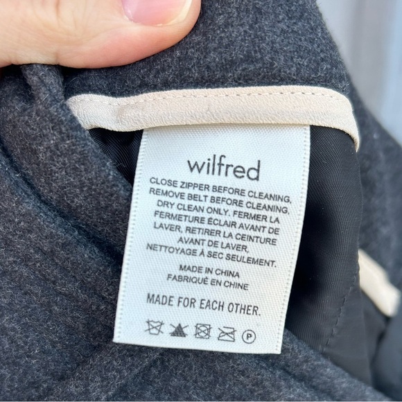 Wilfred Jallade cashmere Wool Tie Front Pant, size 6 - Picture 11 of 11